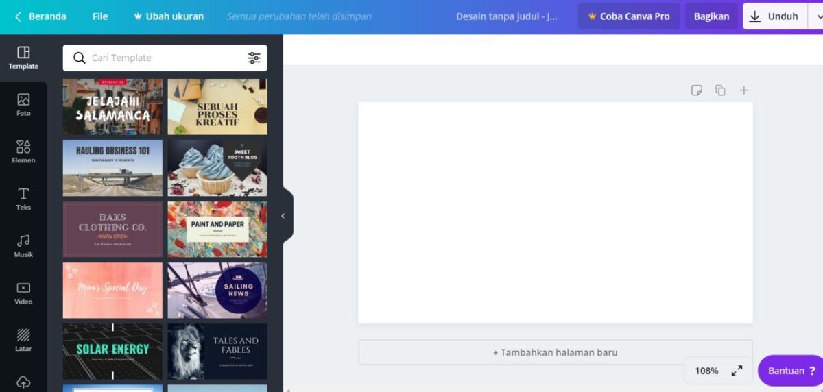 Cara Menggunakan Canva untuk Membuat Desain (Tutorial Lengkap)